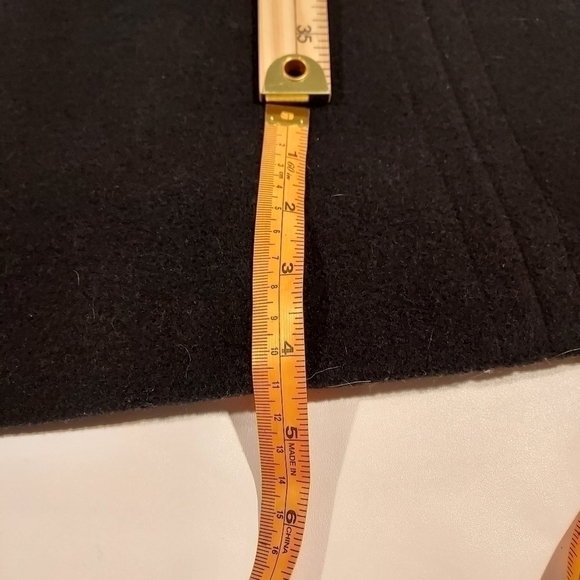 Womens Winter 𝅺BLACK wool lined winter coat Sz 3X - Picture 5 of 10